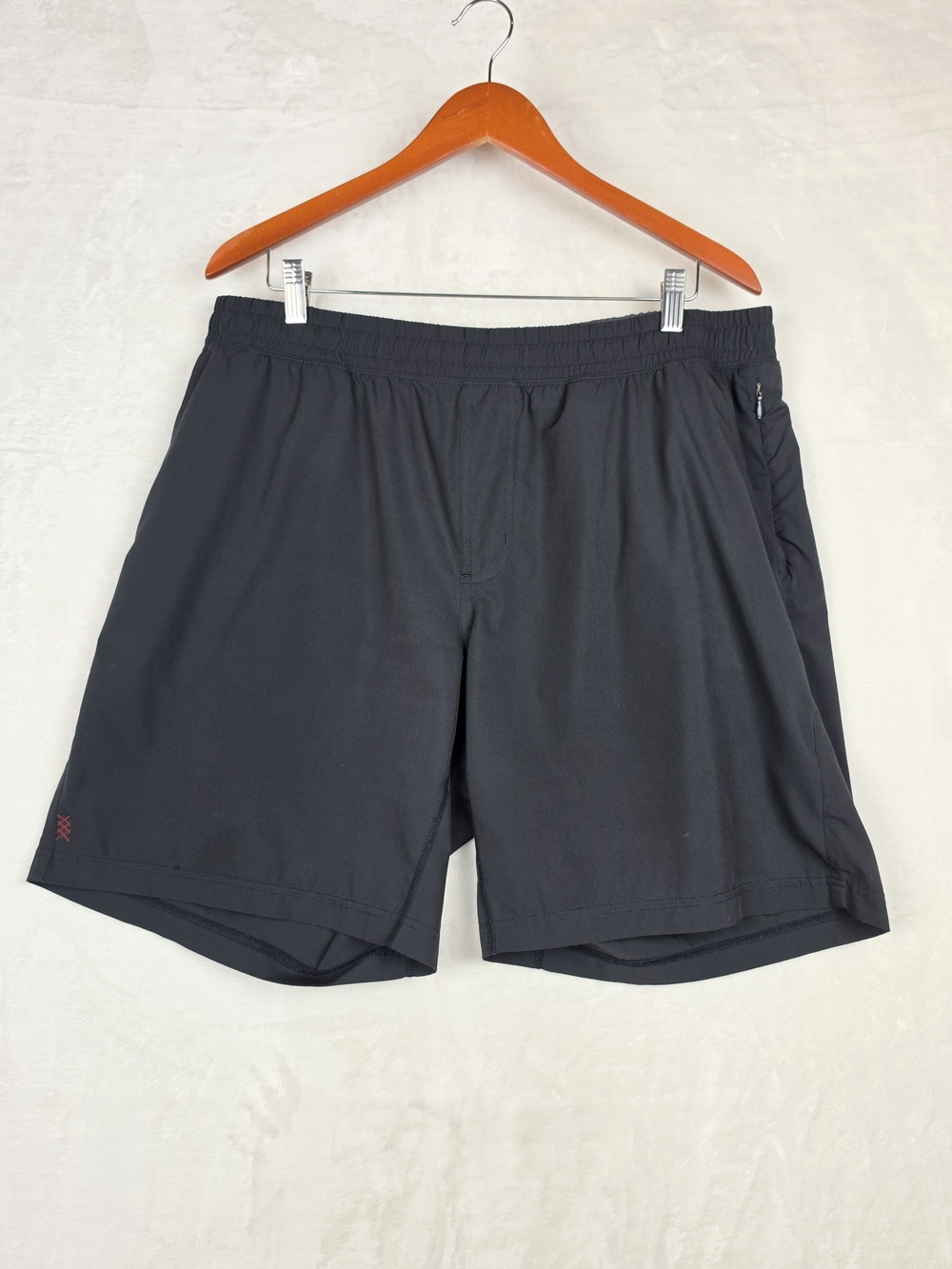 Rhone Mako 9 Inch Shorts Mens XL Black Unlined Athletic Stretch 100117